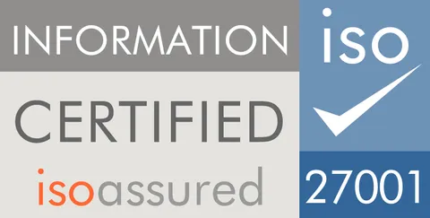 ISO 27001 certified information security logo