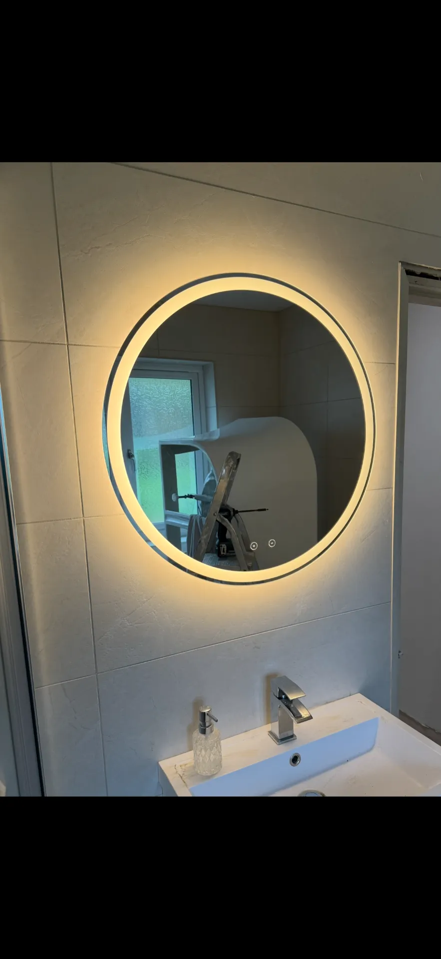 IP-rated bathroom installation